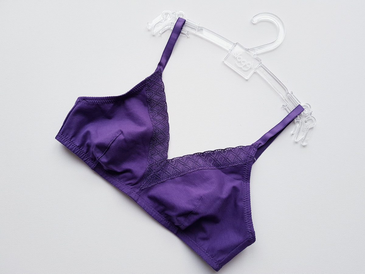 Sloggi medvilninė liemenėlė EverNew Lace N